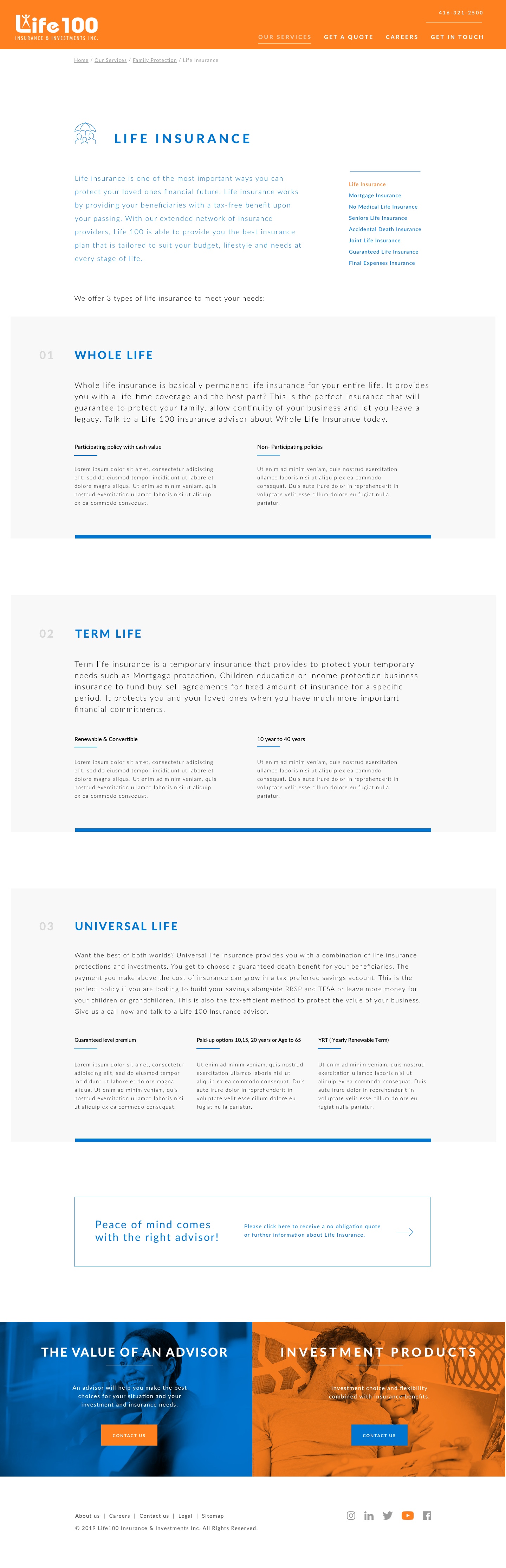 Product page
