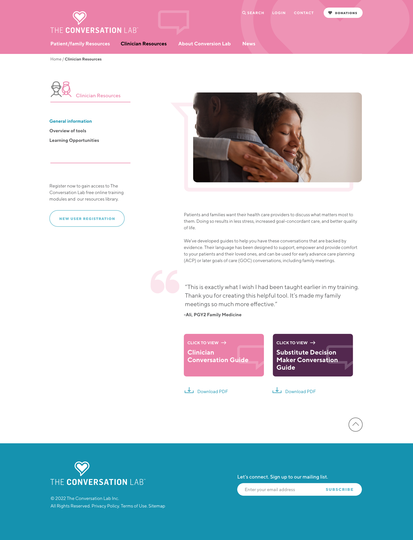 The Conversation Lab - Resources